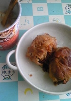 肉巻きおにぎり??-レシピのメイン写真