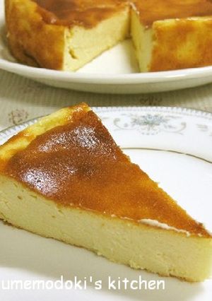 お手軽♪スフレチーズケーキ風-レシピのメイン写真