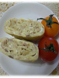 ナッツナ卵焼き♪-レシピのメイン写真