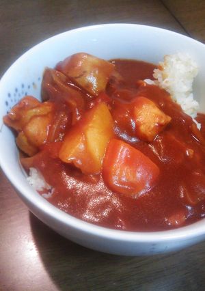 簡単♪スパイシー★トマトチキンカレー-レシピのメイン写真