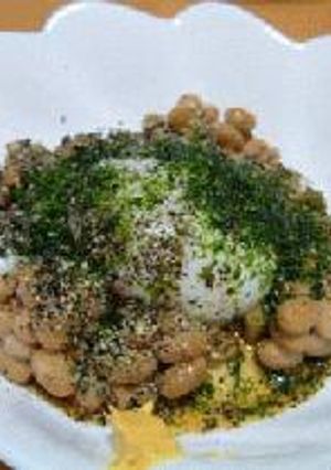 温タマｏｎ納豆-レシピのメイン写真