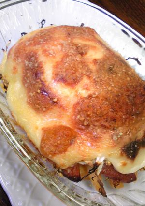残ったフライドポテトで！ポテトグラタン-レシピのメイン写真