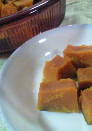 簡単!レンジで5分♪【かぼちゃの煮物】-レシピのメイン写真