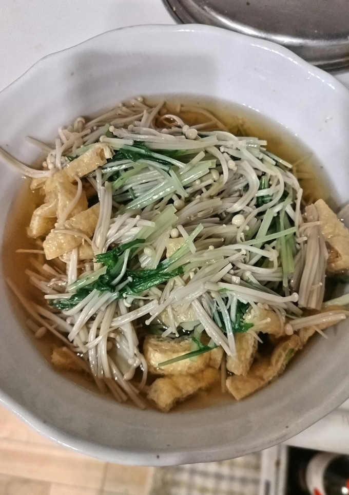 えのきと水菜の煮浸し-レシピのメイン写真