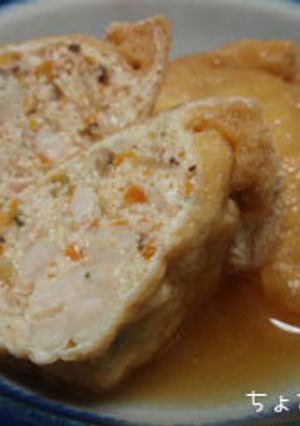 なんでも入れちゃえ！油揚げの袋煮-レシピのメイン写真