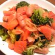 レンジで簡単野菜炒め