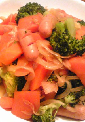 レンジで簡単野菜炒め-レシピのメイン写真