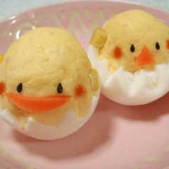 รูปของ お弁当に♪ポテタマぴよちゃん♪