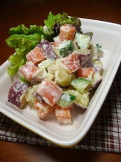 さつまいもゴロゴロ♪なサラダ-レシピのメイン写真