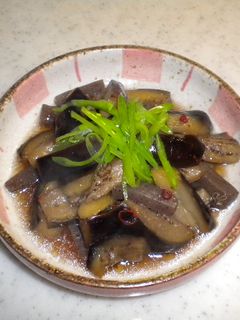なすとこんにゃくの炒め煮-レシピのメイン写真