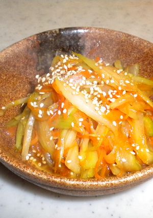 セロリとにんじんのきんぴら-レシピのメイン写真