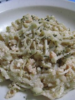 シンプルに♪たらことえのきだけの炒め物-レシピのメイン写真