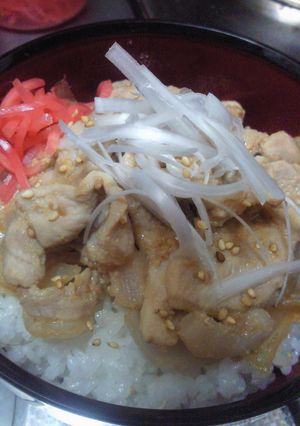 スタミナ豚丼-レシピのメイン写真