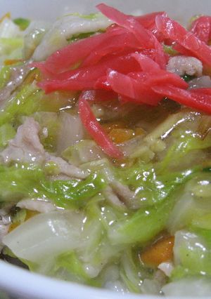 白だしで白菜あんかけ丼-レシピのメイン写真