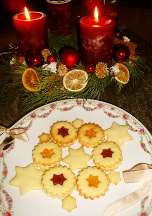 ジャムサンドクッキー☆クリスマスクッキー-レシピのメイン写真
