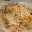 鶏ひき肉と塩昆布の和チャーハン♪