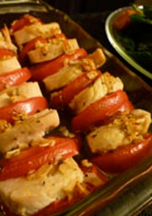 ヘルシー鶏肉のオーブン焼き-レシピのメイン写真