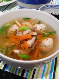 体が温まる鶏だんごスープ-レシピのメイン写真