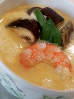 味付けは白だしのみ!きのこの豆腐卵蒸し-レシピのメイン写真