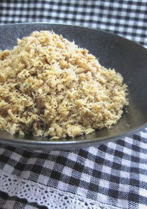 先人の知恵！絶品！鯛でんぶ（そぼろ）-レシピのメイン写真
