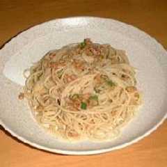 納豆スパゲティ-レシピのメイン写真