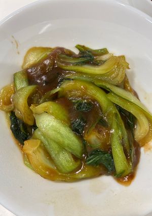 青梗菜🥬のオイスターソース炒め-レシピのメイン写真