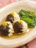 豆腐と椎茸のつくね煮