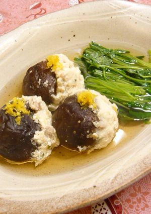 豆腐と椎茸のつくね煮-レシピのメイン写真