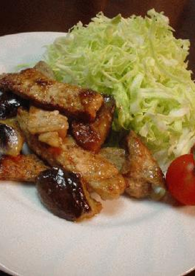 豚ロースと茄子の生姜焼き-レシピのメイン写真