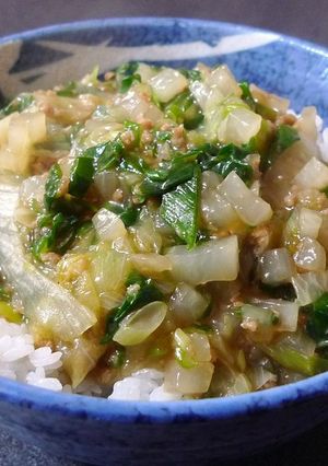 大根とひき肉のあんかけ丼-レシピのメイン写真