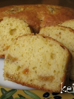 ホットケーキミックスで超簡単☆柿のケーキ-レシピのメイン写真