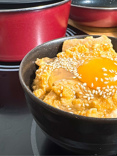 ガッツリ!最高!豚バラ卵丼!-レシピのメイン写真