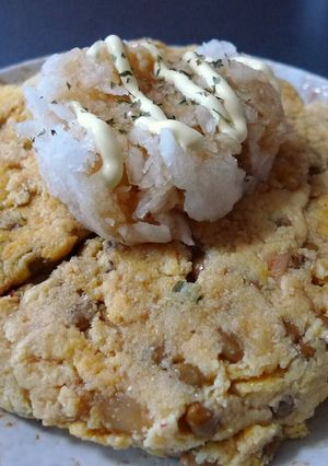 おから納豆のキムチ焼き~おろしポン酢~-レシピのメイン写真