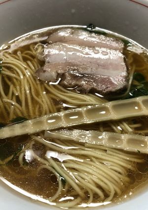 蒸し豚と大葉の醤油ラーメン-レシピのメイン写真
