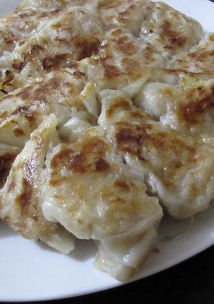 ノンオイル♪　皮も手作りの餃子-レシピのメイン写真