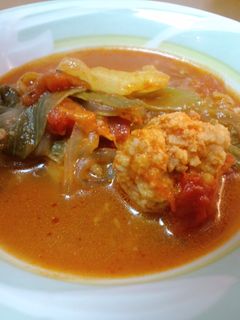 市販で簡単☆肉だんごトマトソース煮-レシピのメイン写真