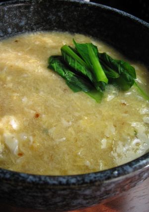 酸っぱ辛い卵とじ麺-レシピのメイン写真