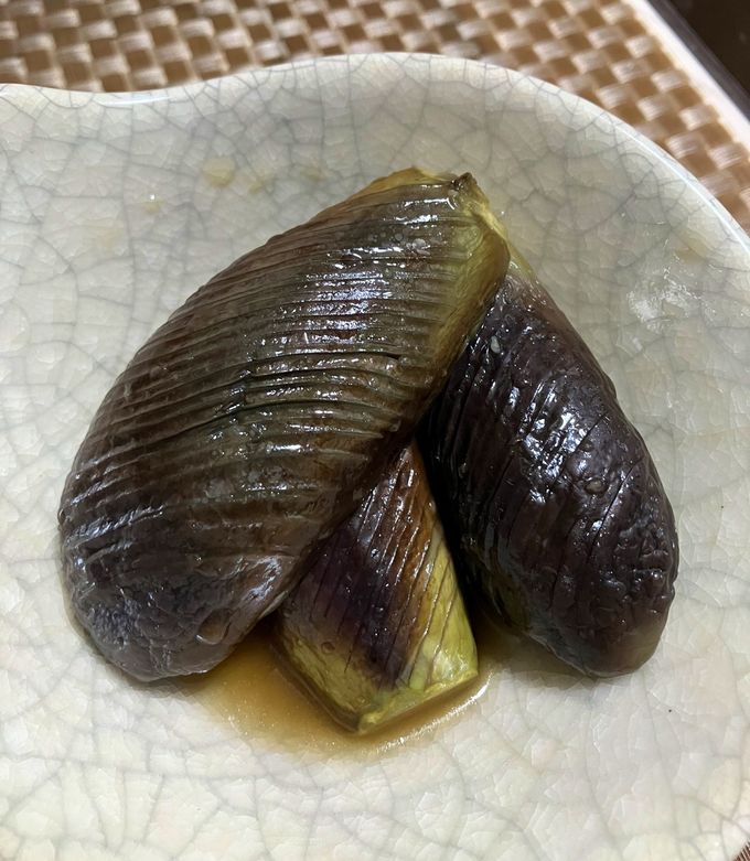 レンジで簡単、茄子の煮浸し-レシピのメイン写真