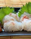 鯛の昆布締め　昆布の香りと鯛の旨味