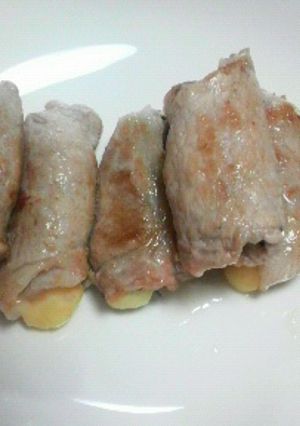 豚肉の梅しそチーズ巻き焼き-レシピのメイン写真