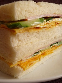 薄焼き玉子サンドイッチ-レシピのメイン写真