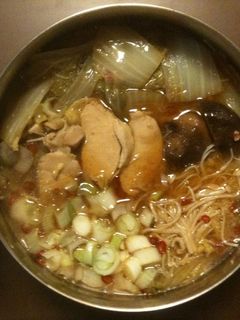 滋味!とりハムの白菜鍋-レシピのメイン写真