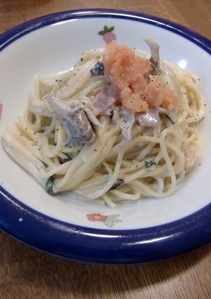 絶品☆明太子クリームパスタ-レシピのメイン写真