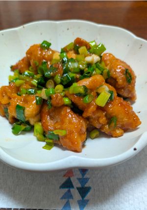 鶏もも肉の揚げ絡め煮-レシピのメイン写真