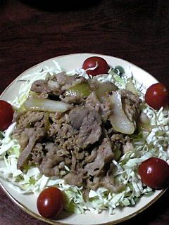 *豚コマ切れ肉&玉葱の生姜焼き*-レシピのメイン写真