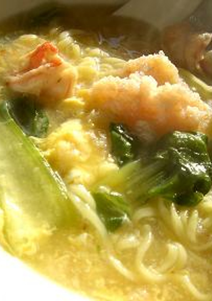 とろ～り海老と蟹のかきたま麺-レシピのメイン写真