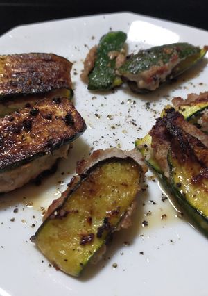 ズッキーニの塩レモン餃子風-レシピのメイン写真