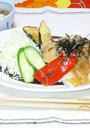照り焼きチキンライス-レシピのメイン写真