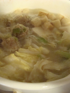 鶏団子のみそ鍋-レシピのメイン写真