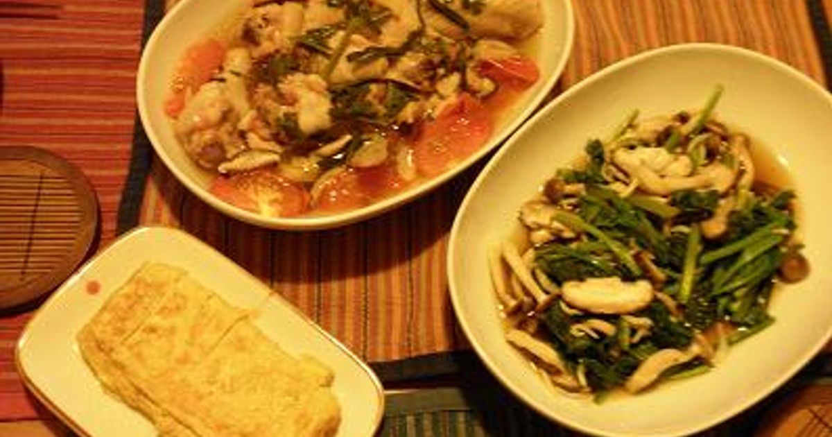 中華前菜三種盛り合わせ「蒸鶏・くらげ・きゅうりの甘酢風味